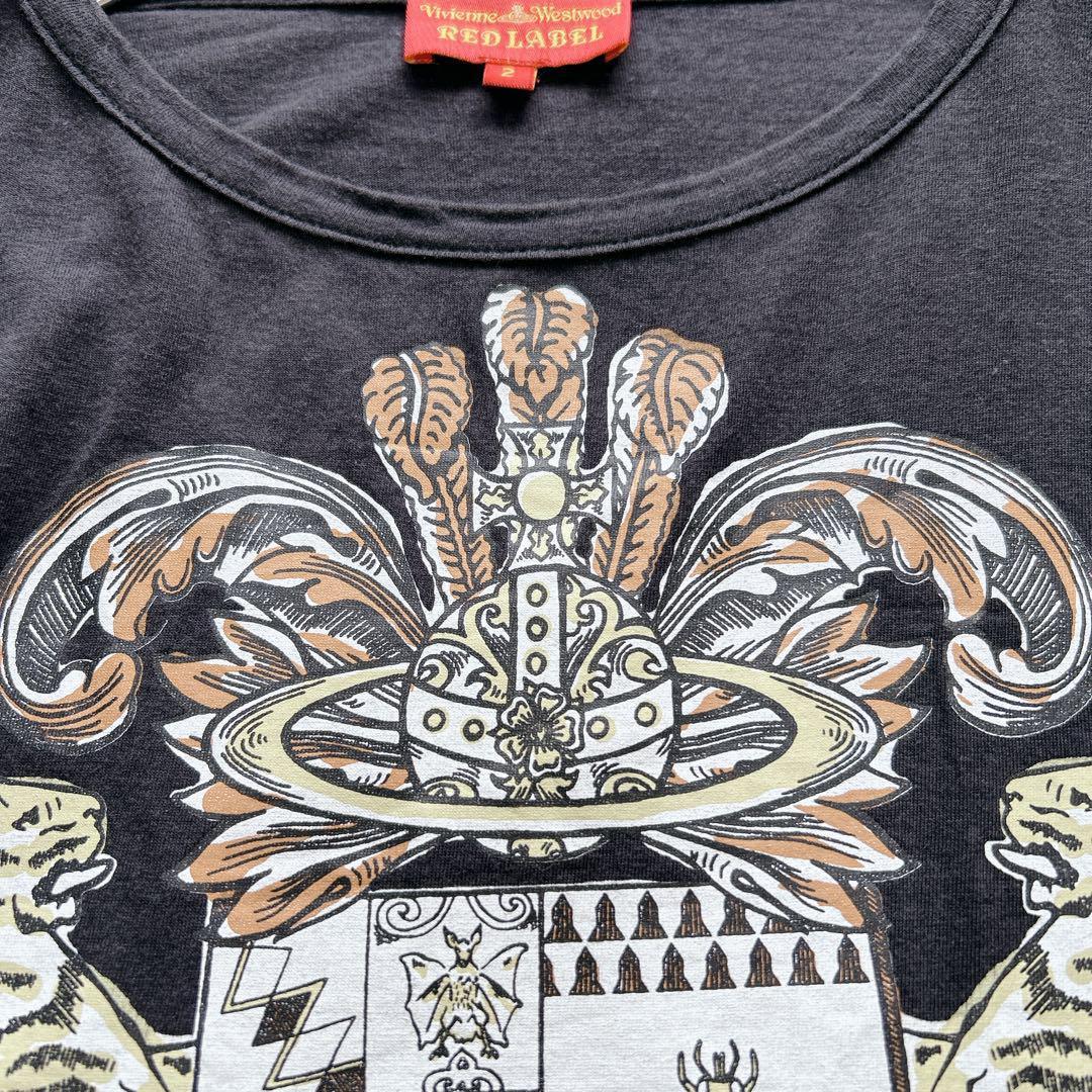 Vivienne Westwood 変形　カットソー　Tシャツ　オーブプリント