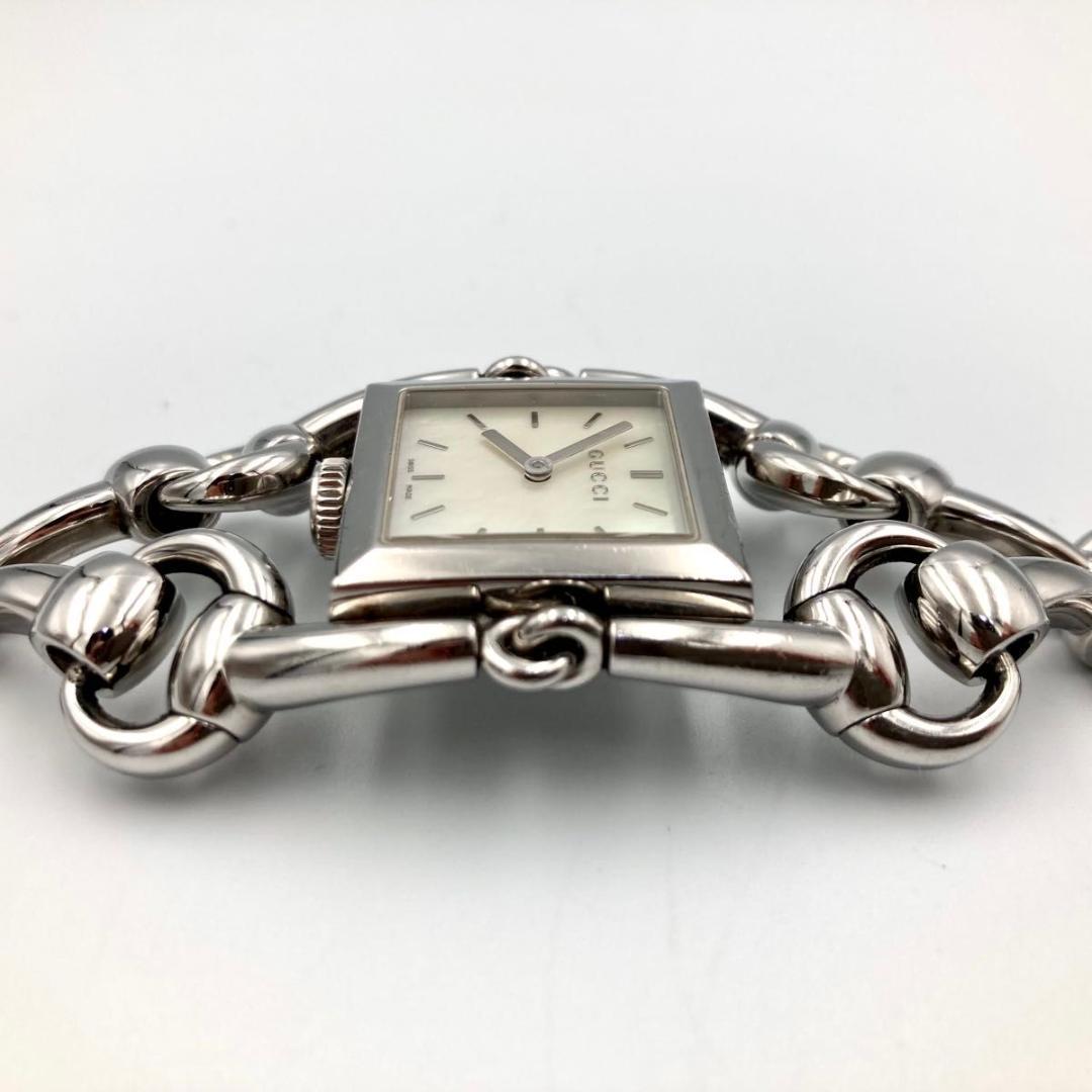 極美品 グッチ シニョーリア 116.3 腕時計 クォーツ レディース 稼働品