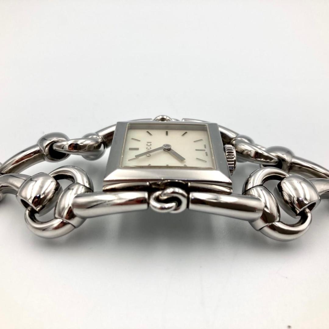 極美品 グッチ シニョーリア 116.3 腕時計 クォーツ レディース 稼働品