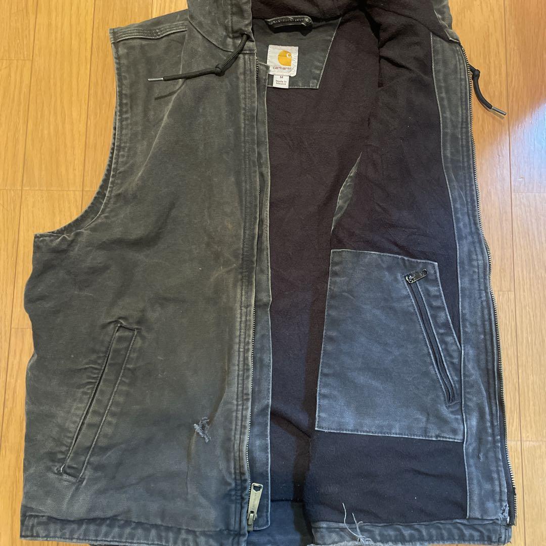 Carhartt カーハート ダックベスト L ブラック 黒