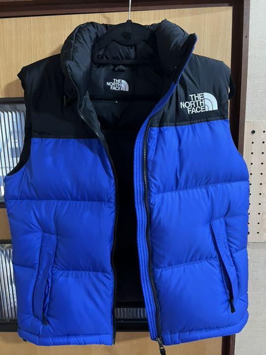 ノースフェイス ヌプシ ダウンベスト thenorthface TNFブルー