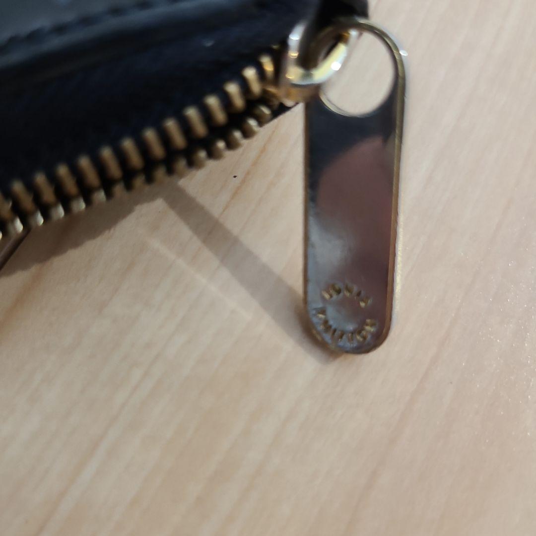 Louis Vuitton ブラック エナメル長財布