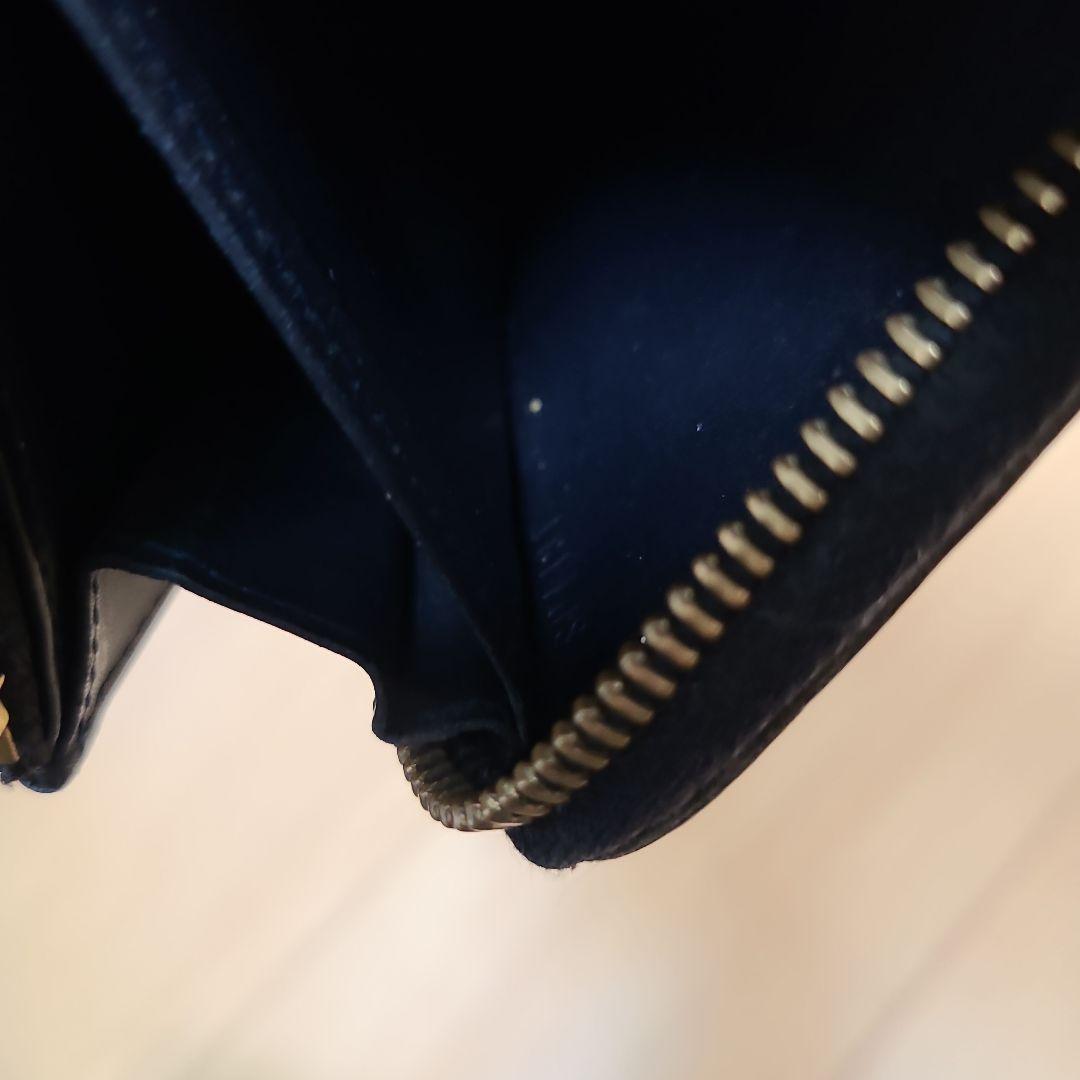 Louis Vuitton ブラック エナメル長財布