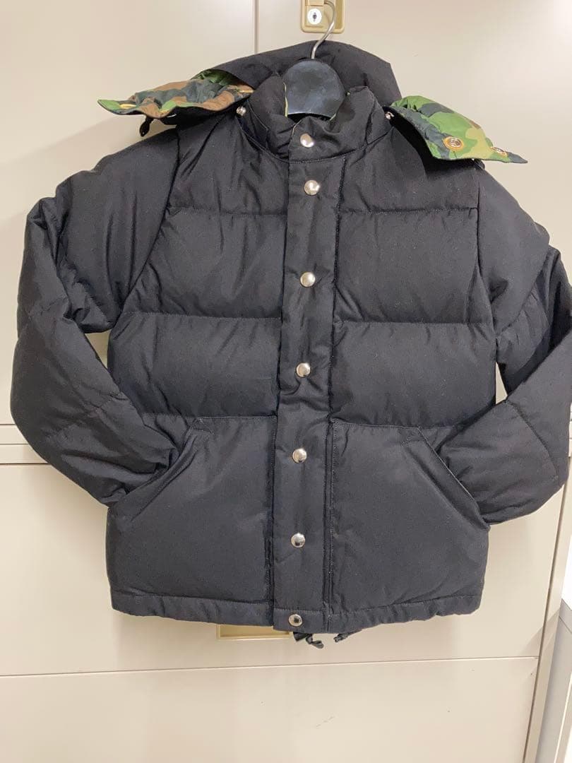 クレセントダウンワークス 子供 キッズ ダウン アウター ブラック サイズ10130cm CRESCENT DOWN WORKS