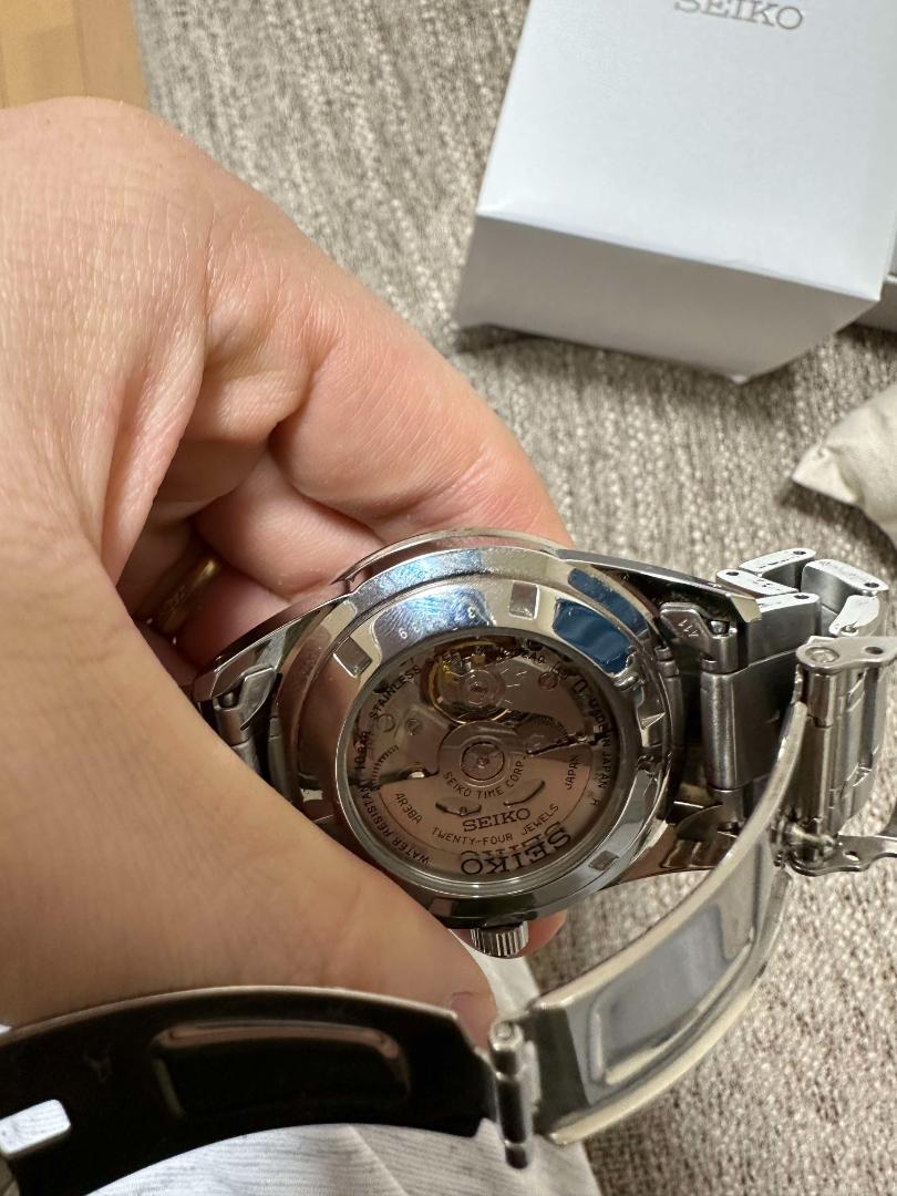 【美品】【値引中】セイコー SEIKO 4R38-02A0 自動巻き