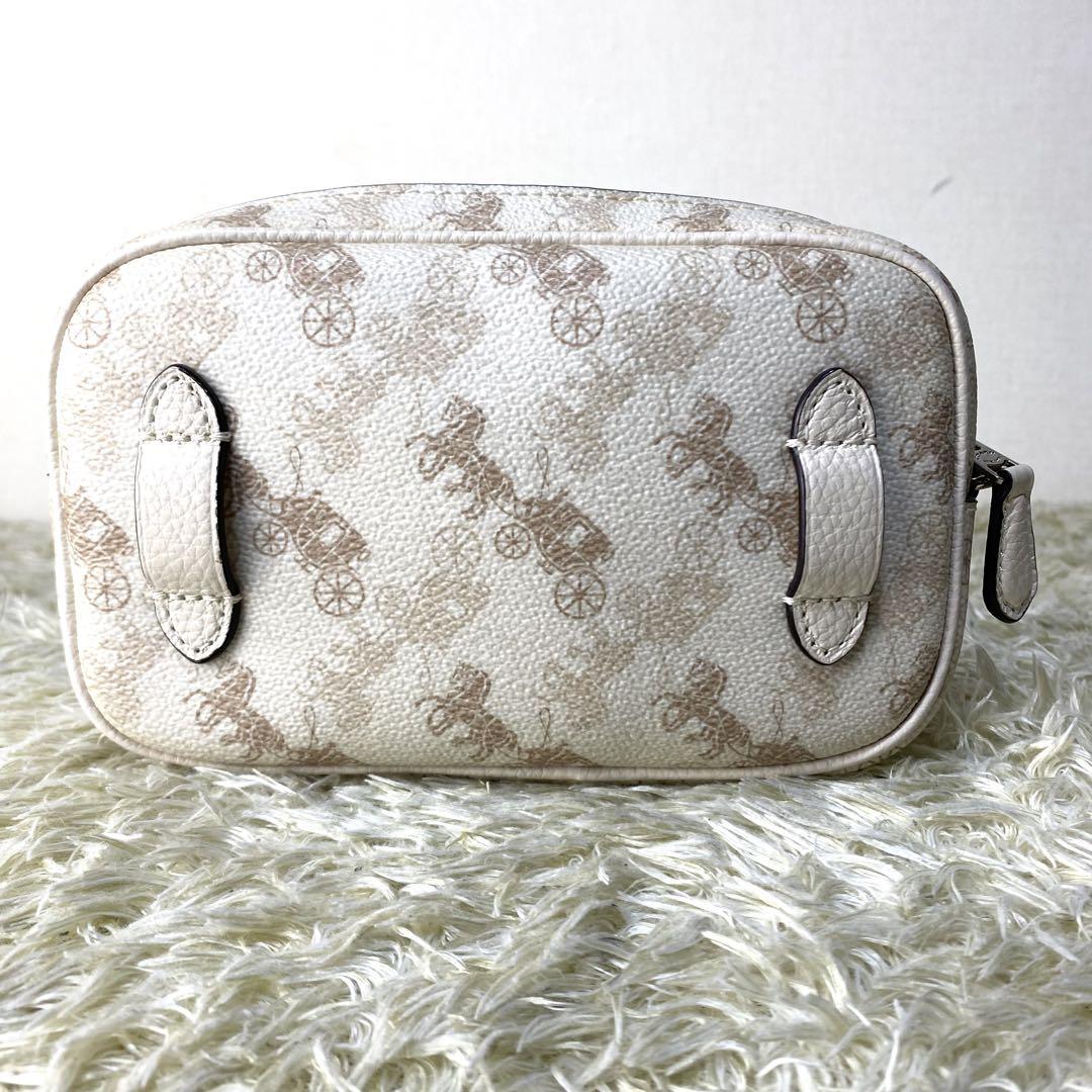 美品✨ コーチ COACH ショルダーバッグ ホースアンドキャリッジ 2way