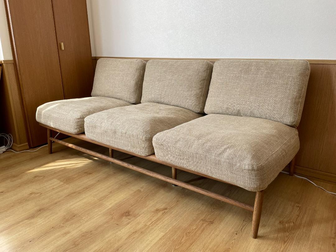 【MOMO NATURAL】CLOUD SOFA クラウドソファ 3P