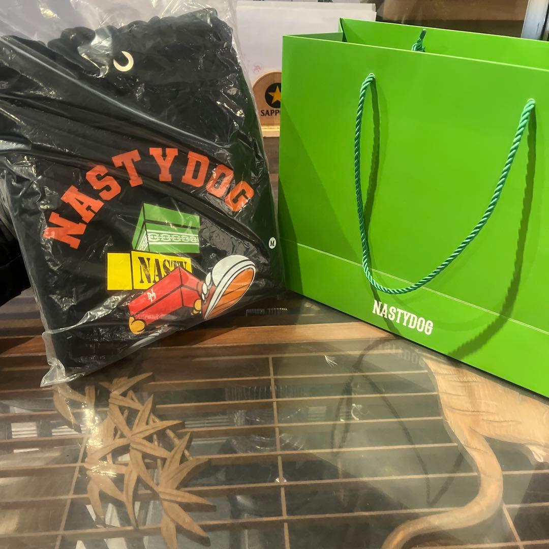 NASTYDOG ブラック M パーカー