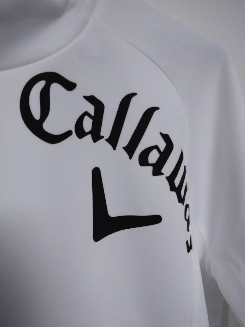 Callaway ホワイト ハイネック Lサイズ 未使用 Callaway ホワイト ハイネック Lサイズ 未使用