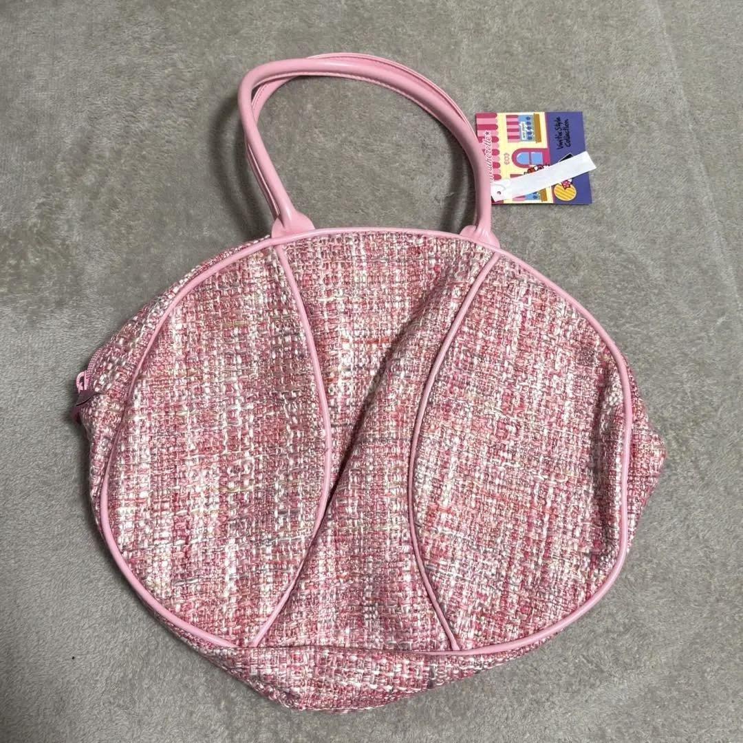 激レア！キティ×ヘザレットコラボボールショルダーバッグピンク