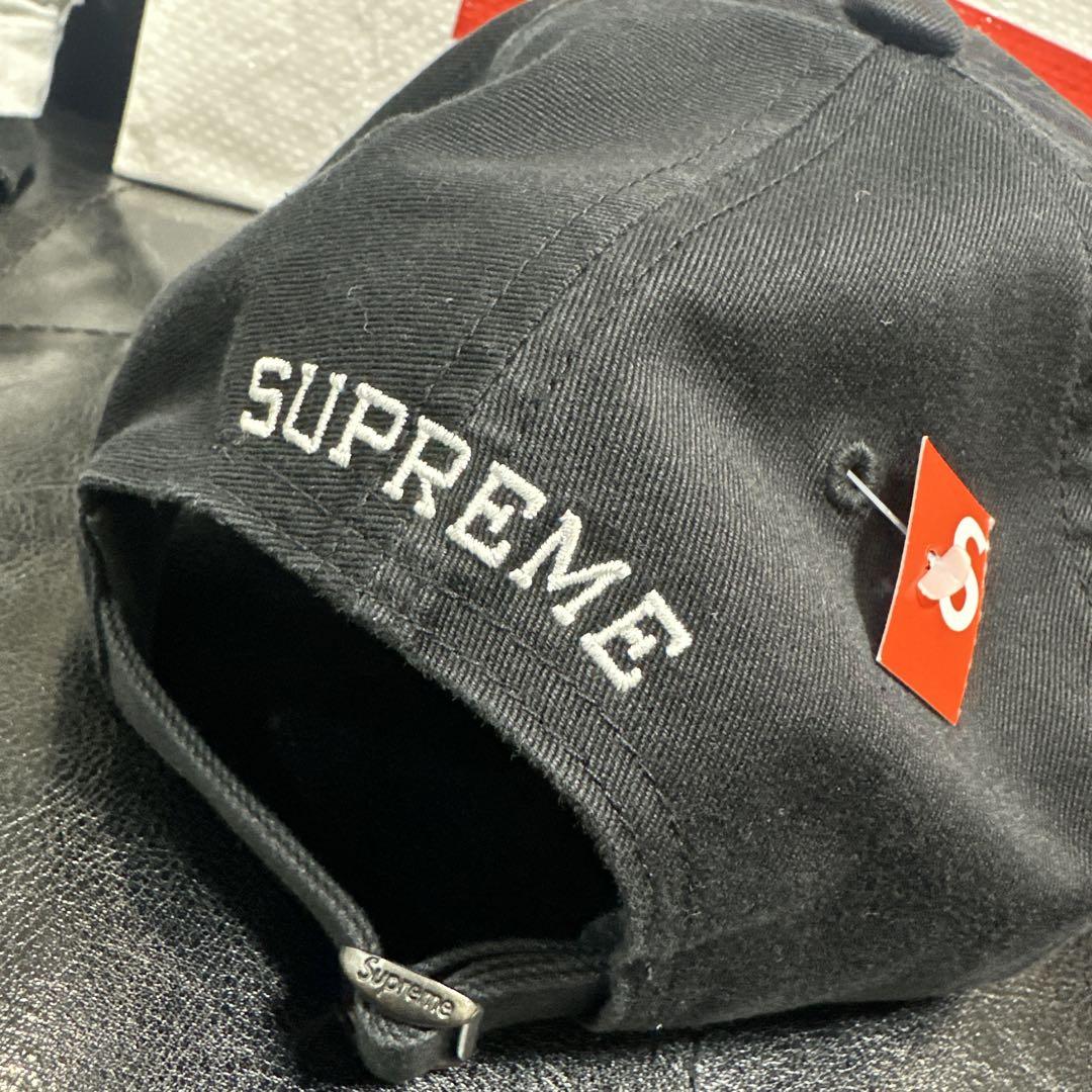 シュプリーム　Suprem 新品未使用　キャップ　ブラック　送料込み