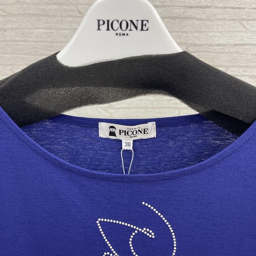 PICONE ストーン装飾 半袖Tシャツ サイズM - メルカリ