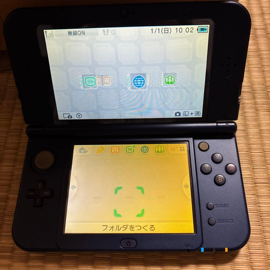 New Nintendo 3DS LL 青色