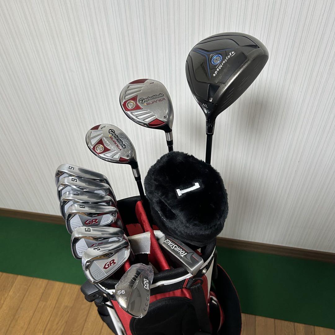松山英樹 テーラーメイド 宮里藍 ツアーステージ メンズ ゴルフクラブ セット