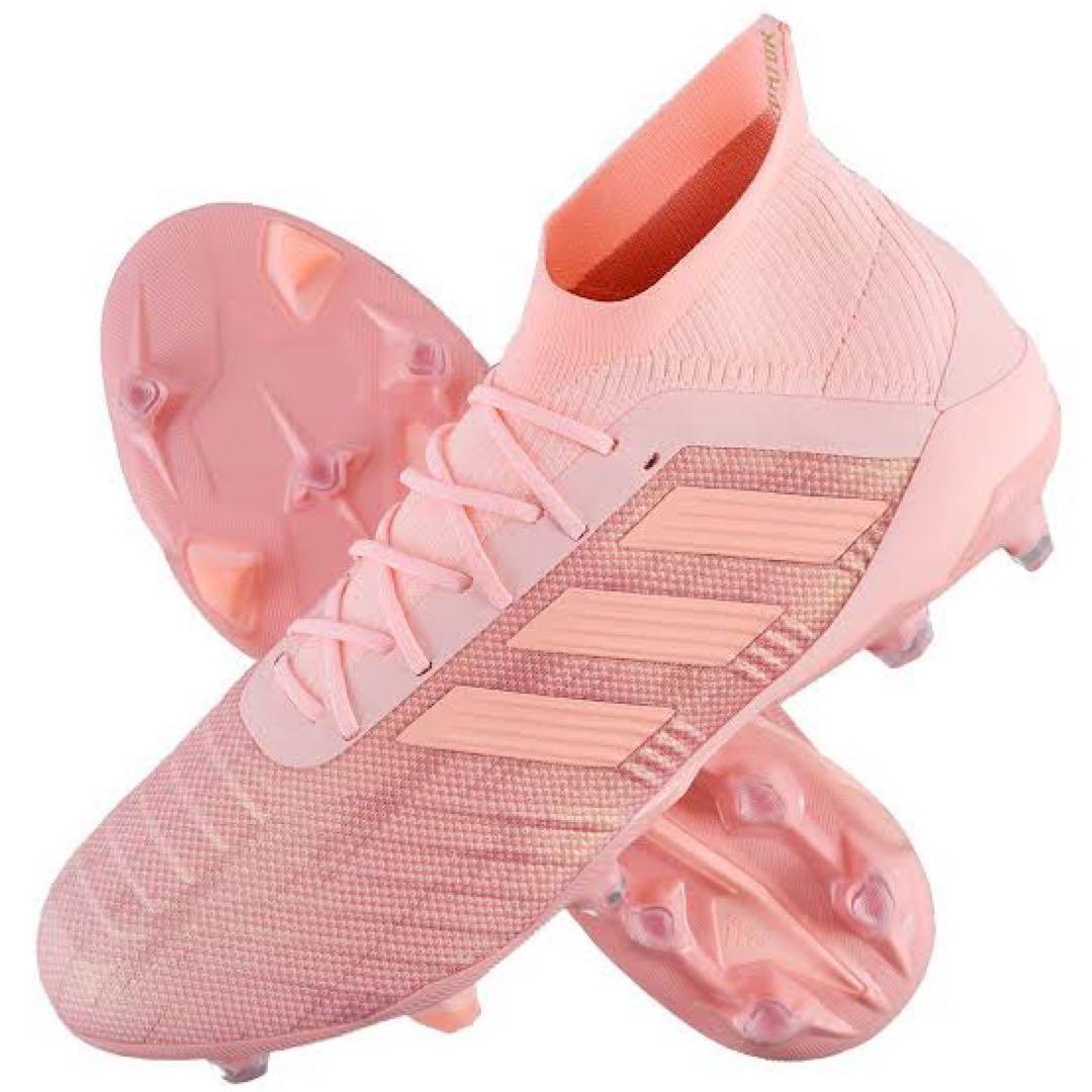 adidas Predator サッカースパイク ピンク 収納バッグ付き