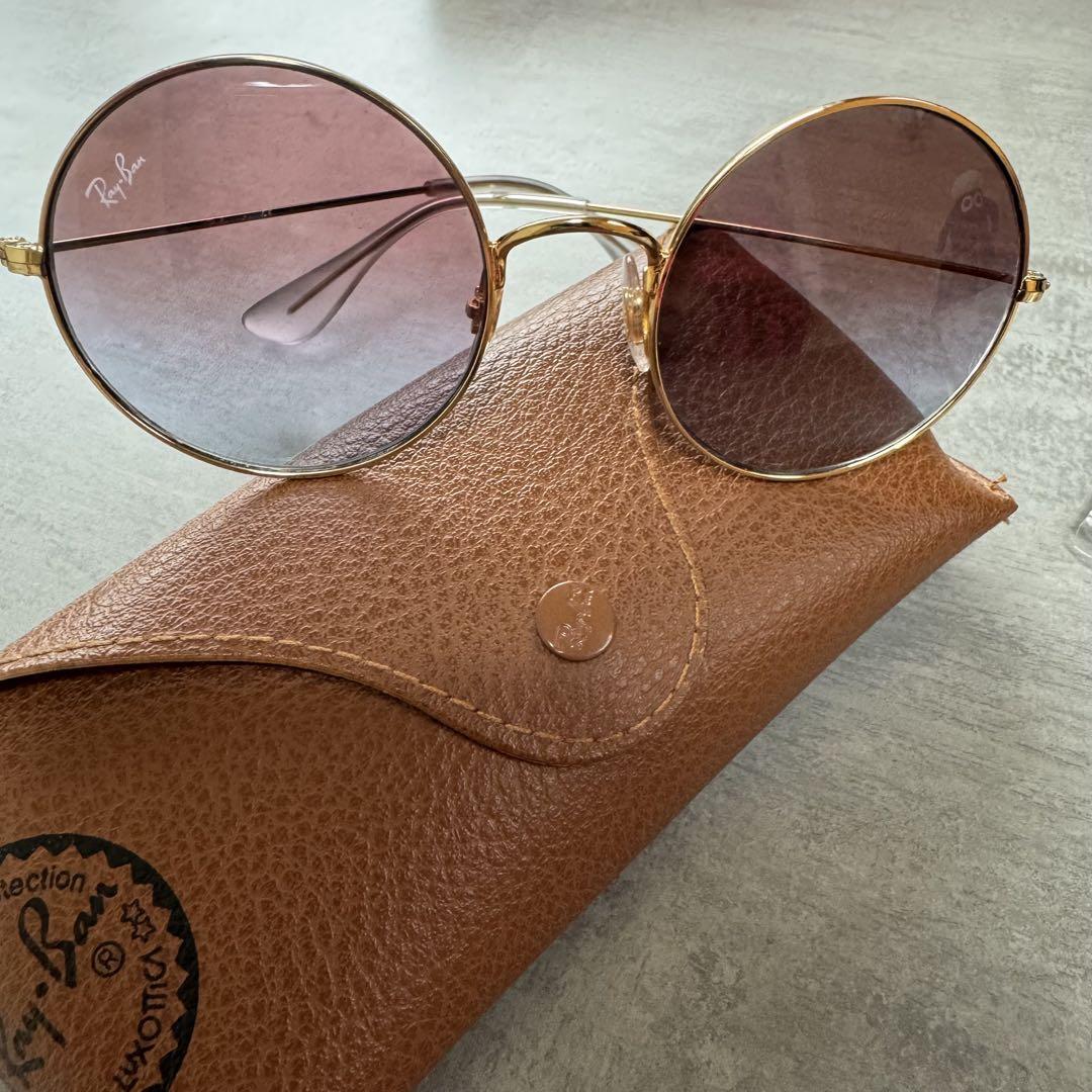 Ray Ban ラウンドフレーム サングラス