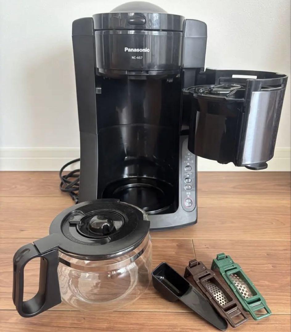 Panasonic NC-A57-K BLACK コーヒーメーカー