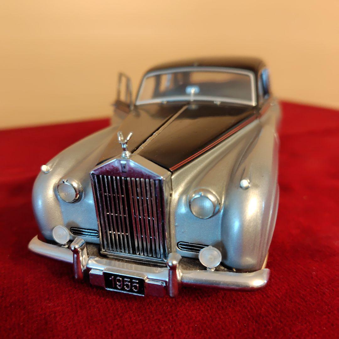 1955年式 シルバー/ブラック ロールスロイスモデルカー