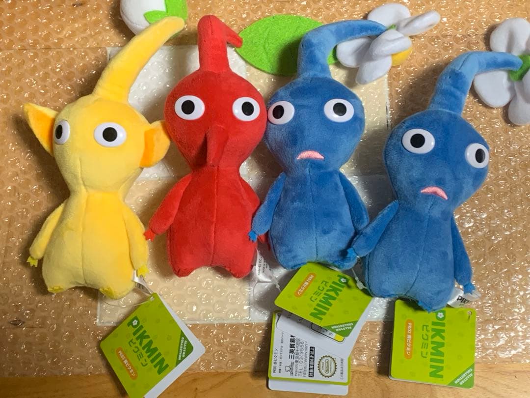 ピクミン　ぬいぐるみ　4体セット