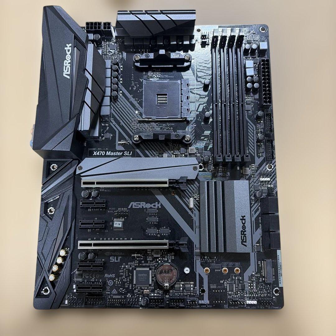 ASRock X470 Master SLI マザーボード