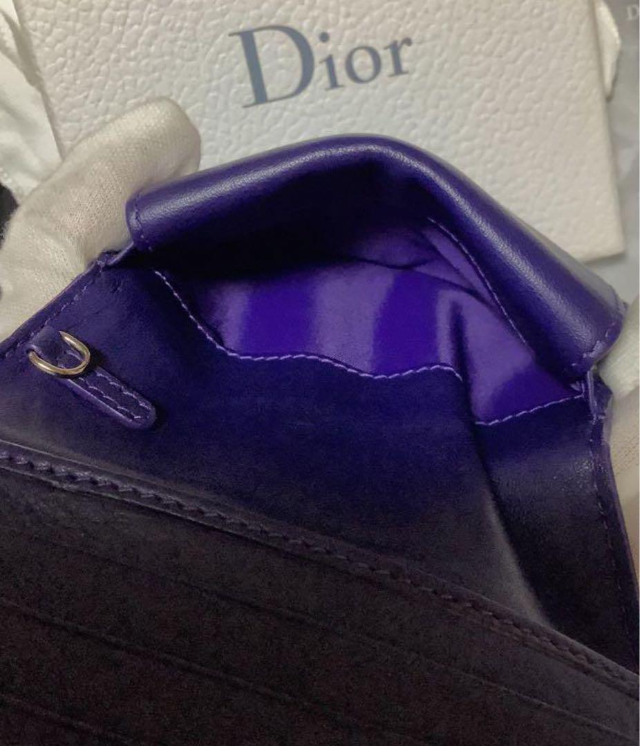 DIOR  レディディオール　三つ折財布　カナージュ♡非常に状態良好(ᴖ◡ᴖ)