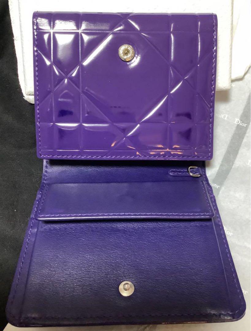DIOR  レディディオール　三つ折財布　カナージュ♡非常に状態良好(ᴖ◡ᴖ)