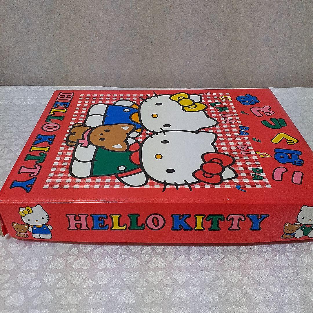1990年 平成レトロ ハローキティ キティちゃん お道具箱 新学期