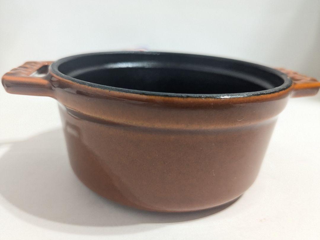 Staub ココット・ロンド　シナモン　10cm