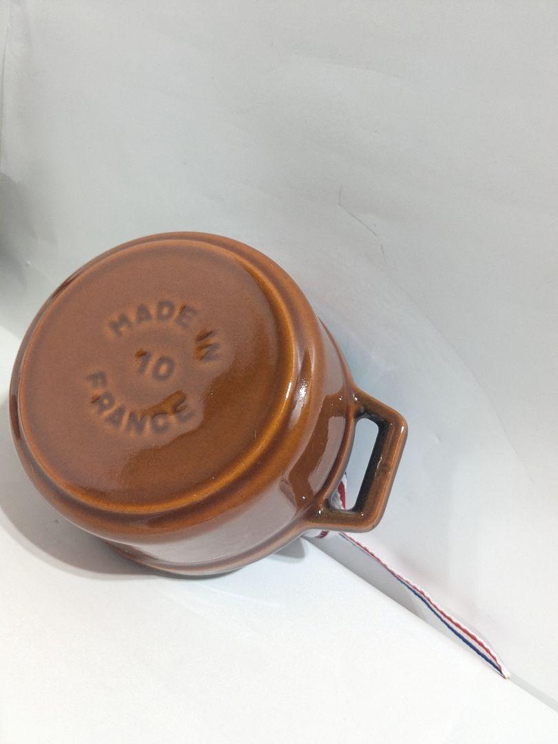 Staub ココット・ロンド　シナモン　10cm