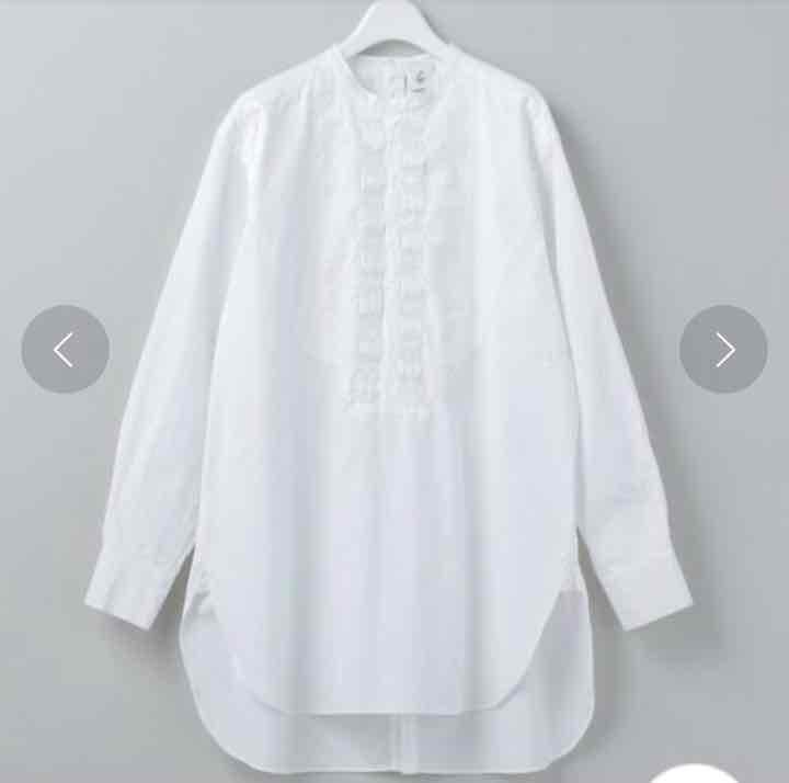 ロク ユナイテッドアローズ ロングシャツブラウス