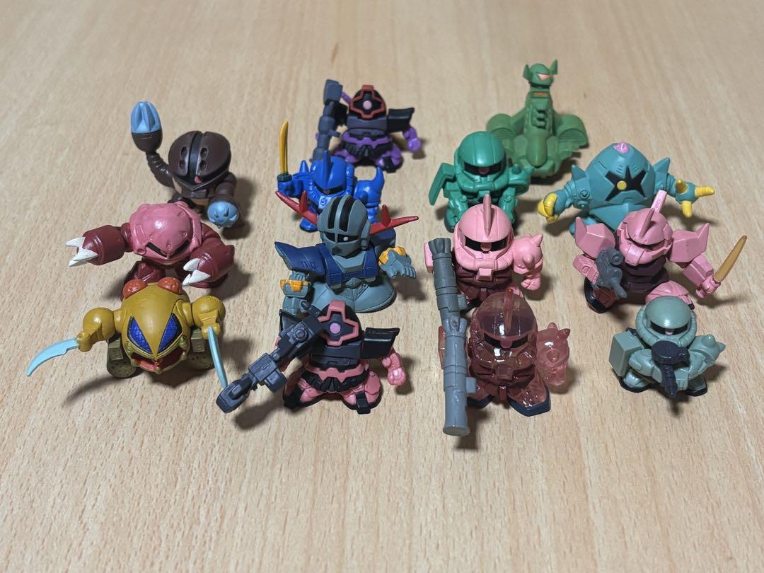 SDガンダム フルカラー 消しゴム 当時物 レトロ 約180体 大量