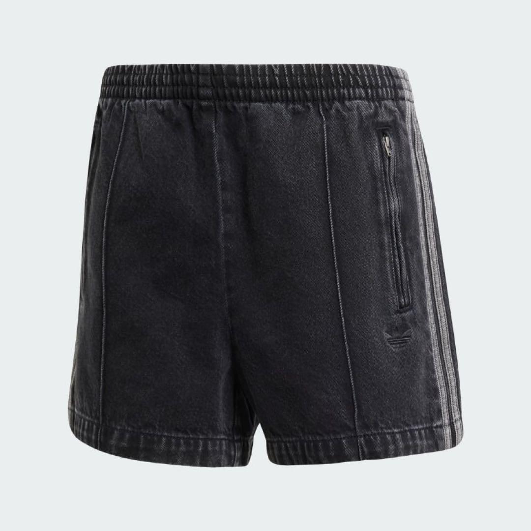 adidas originals デニムショートパンツ Black 美品