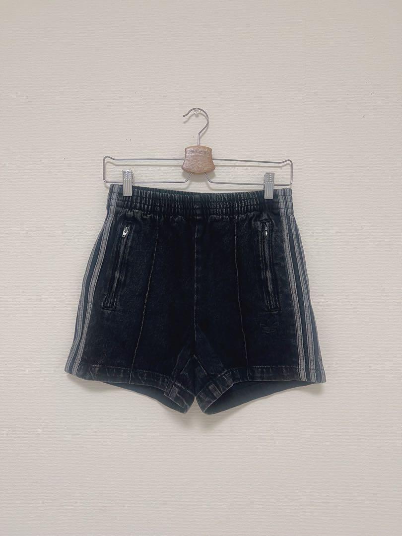 adidas originals デニムショートパンツ Black 美品