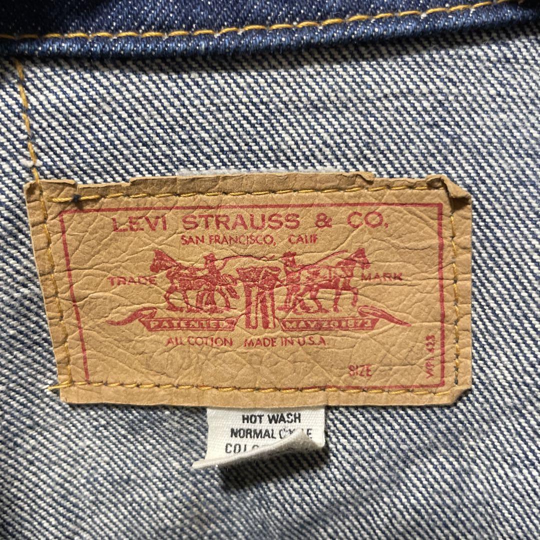 Levi's 60s 70505 デニムジャケット ビッグE ケアタグ 44