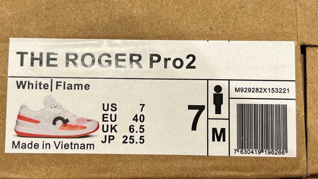 On テニスシューズ ホワイト/ オレンジ On テニスシューズ ホワイト/ オレンジ