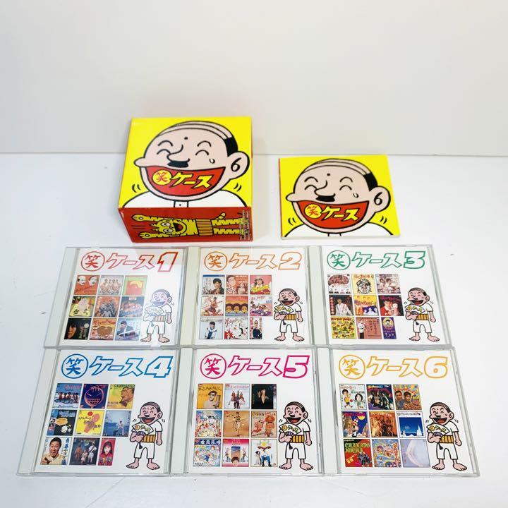 Y4063 コミックソング・6CD・「笑ケース」・植木等・間寛平・志村けん