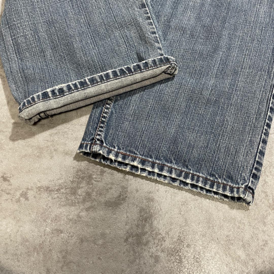 00s USA Levi  ヒゲ ブルー リーバイス 569 W36 L34