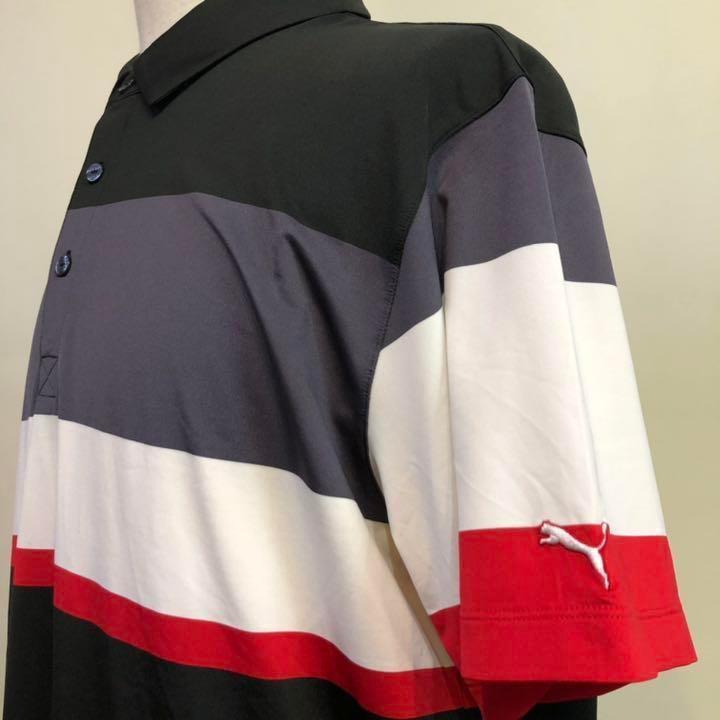 良品☆PUMA GOLF／プーマゴルフ サイズM大き目 速乾ドライ