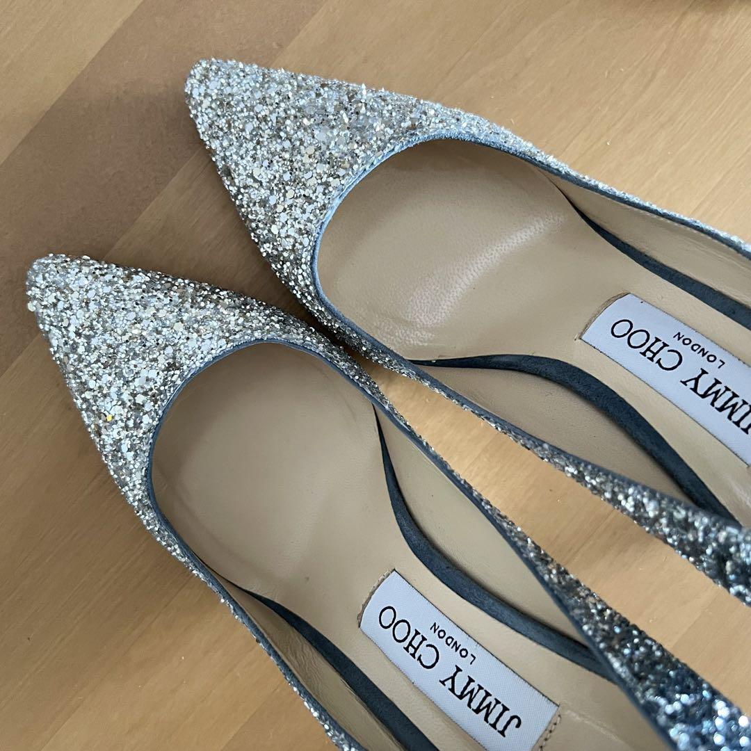 【Jimmy Choo】ロミー 85mm グリッターパンプス JIMMY CHOO ジミーチュウ グリッターパンプス ROMY85