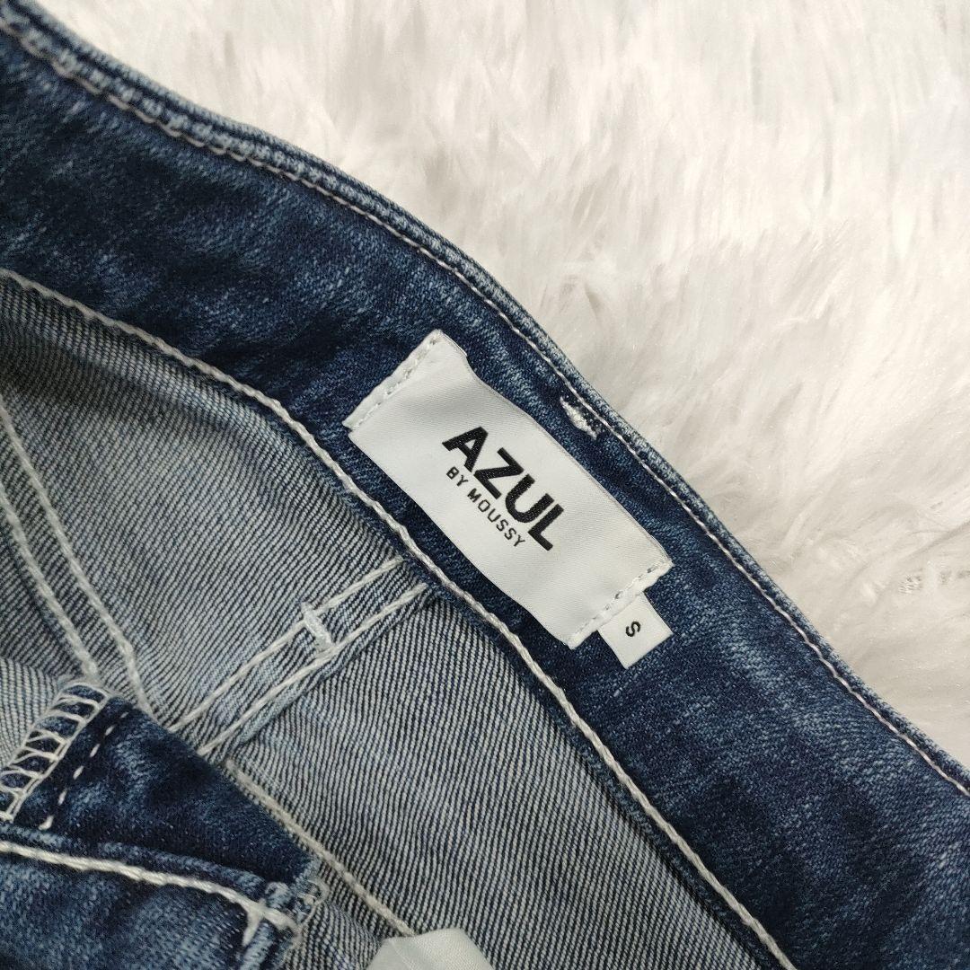 AZUL BY MOUSSY　アズールバイマウジー　フレアデニム　S