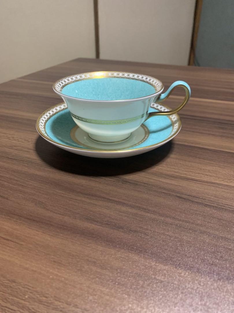 WEDGWOOD ターコイズ カップ・ソーサー