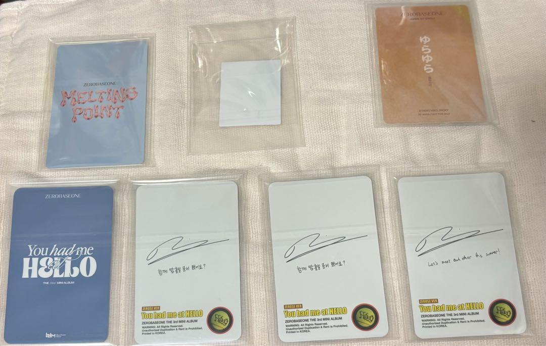 ZB1 リッキー MELTING POINT YOU HAD AT HELLO