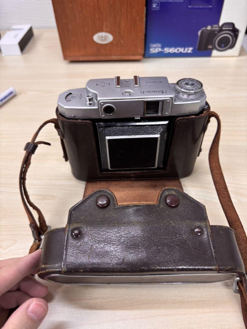 Mamiya-6 蛇腹カメラ セイコーシャラピッド シャッター 現状品
