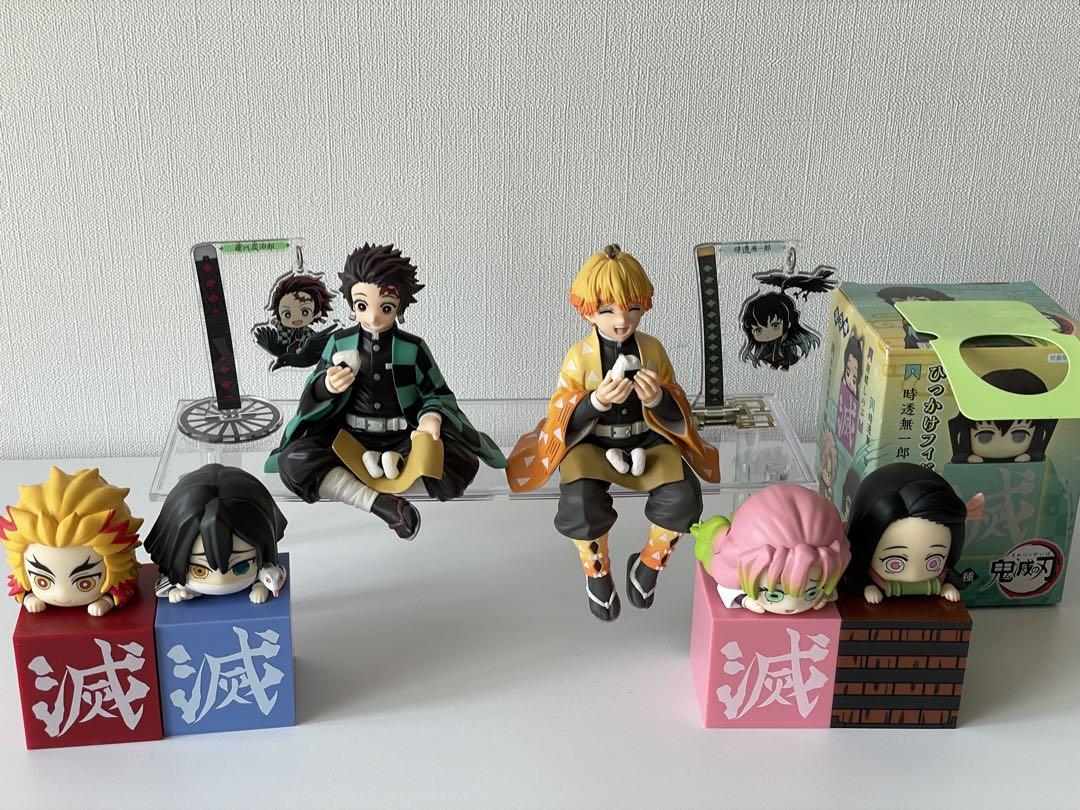 【新品未開封】鬼滅の刃 フィギュア まとめ 7体セット ちょこのせ 鬼滅の刃 ちょこのせフィギュア その他おまとめ7点セット - メルカリ