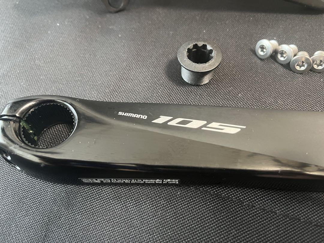 Shimano 105 クランクアーム 170mmブラック