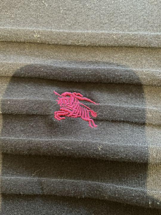 美品☆BURBERRYBLACK LABELロンT