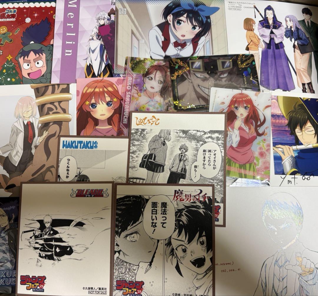 アニメ アニメグッズ キャラクターグッズ まとめ売り 大量 紙類 激安 こ