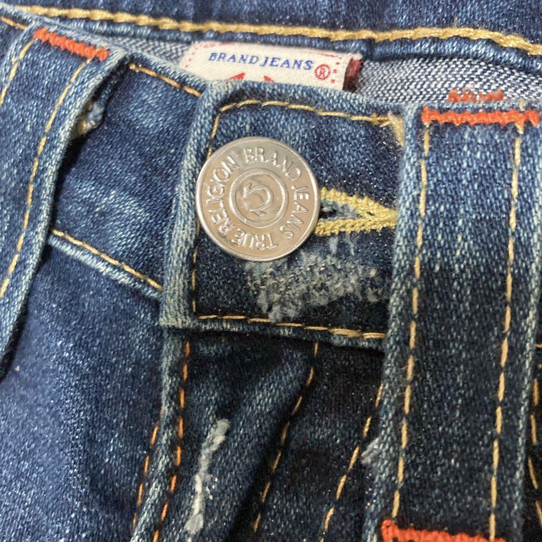 TRUE RELIGION フレアデニム S ストレッチ インディゴ 未使用級