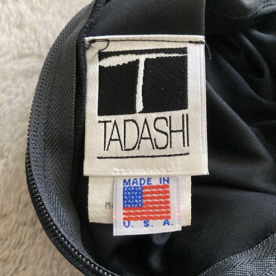 ☆美品☆TADASHI SHOJI ホルターネックトップス　フリル　サイズ4 黒 ☆美品☆TADASHI SHOJI ホルターネックトップス フリル サイズ4