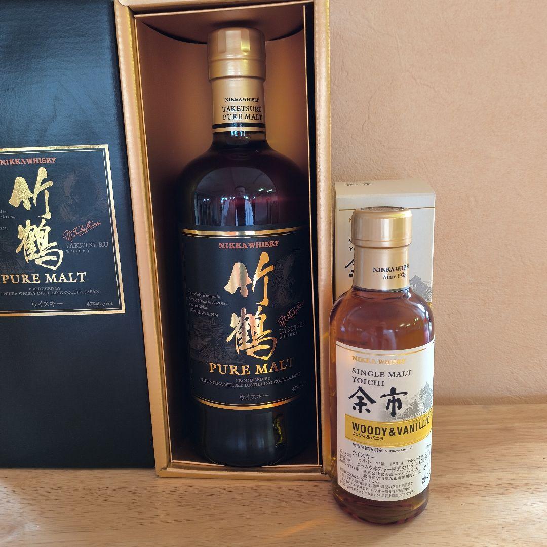 福袋安いいね半額ストア & 竹鶴ピュアモルト NIKKA 余市ウイスキー メルカリ - ウイスキー
